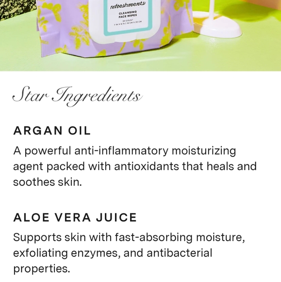 4 PACK BUNDLE! Refreshments Cleansing Cloths - Picture 5 of 6